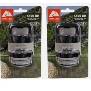 Lot of 2 - Ozark Trail Chugging Cap Lid Fits Ozark Trail 24,36 & 64 oz